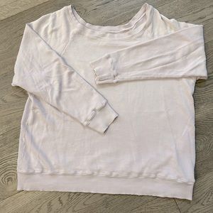 Current Elliot seaside off the shoulder shirt in lilac